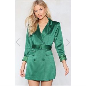 NWT nasty gal suit dress